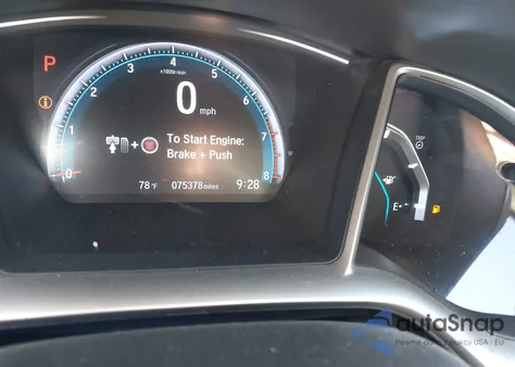 2018 Honda Civic Ex from USA, damaged, VIN 2HGFC2F78JH553298